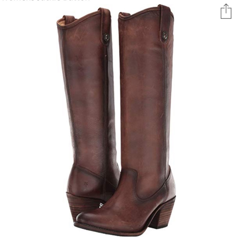Jackie button Frye Boots